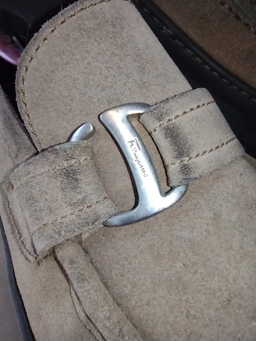 Salvatore Ferragamo elegant suede